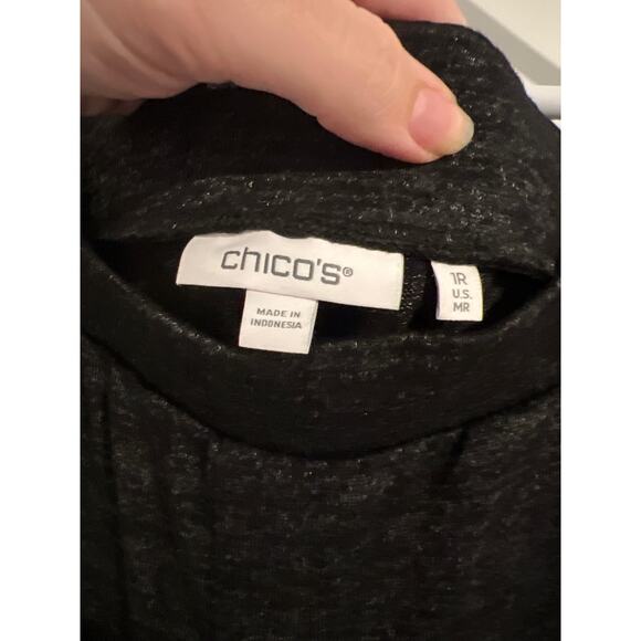 Chico’s Dark Gray Lounge Pants – Size 1R (US M/8-10) - Picture 4 of 6